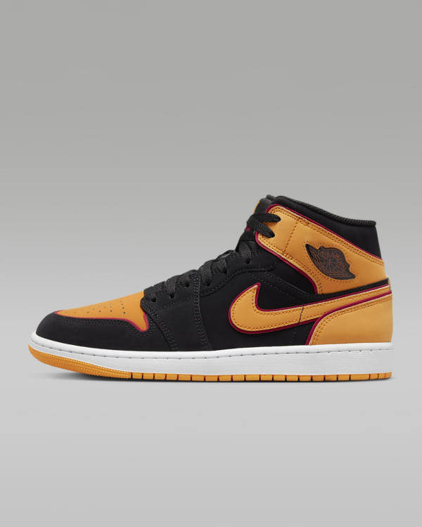 Air Jordan 1 Mid SE Men's Shoes Vivid Orange FJ4923-008