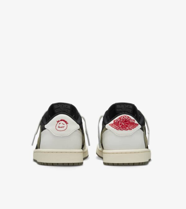 Women's Air Jordan 1 Low x Travis Scott Medium Olive - Image 5