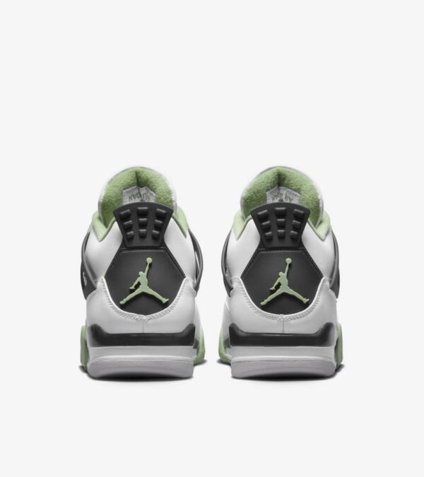 Women's Air Jordan 4 Oil Green - Image 5
