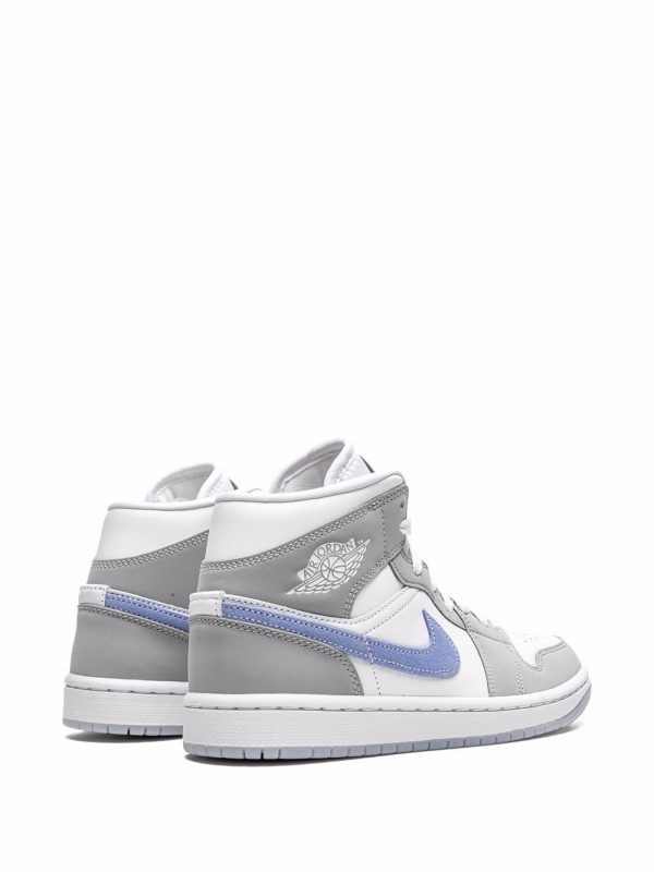 Air Jordan 1 Mid Women's Shoe Wolf Grey BQ6472-105 - Image 3