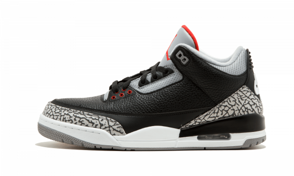 Air Jordan 3 Retro OG Black/Cement Men's Shoes