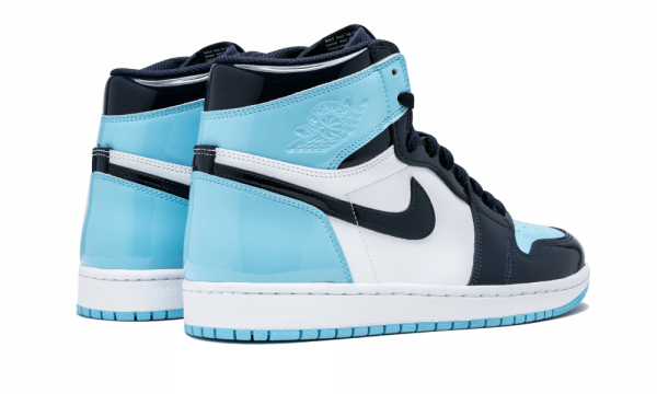 Air Jordan 1 Retro High OG 'Blue Chill' Womens Sneakers - Image 3