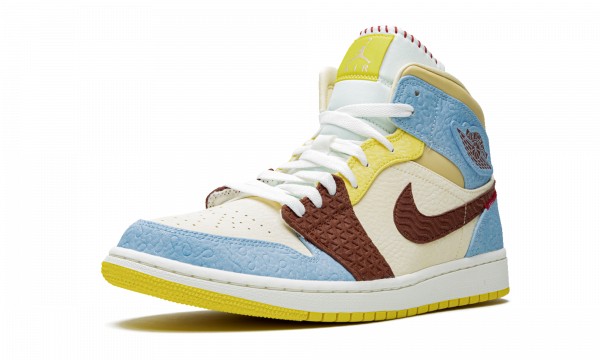 Air Jordan 1 Mid SE 'Maison Chateau Rogue Fearless' Men's Shoes - Image 5