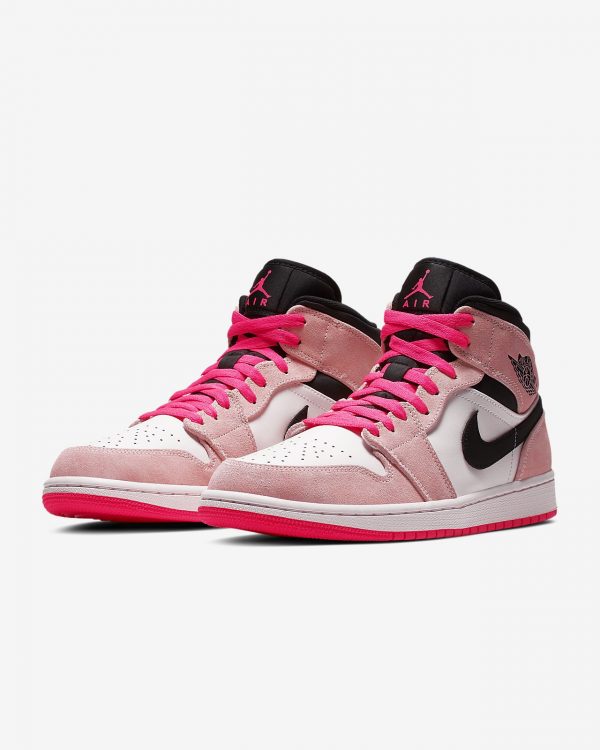 Air Jordan 1 Mid SE Crimson Tint Men's Shoe 852542-801 - Image 5
