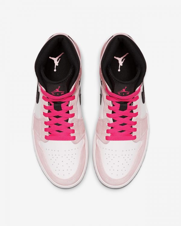 Air Jordan 1 Mid SE Crimson Tint Men's Shoe 852542-801 - Image 4