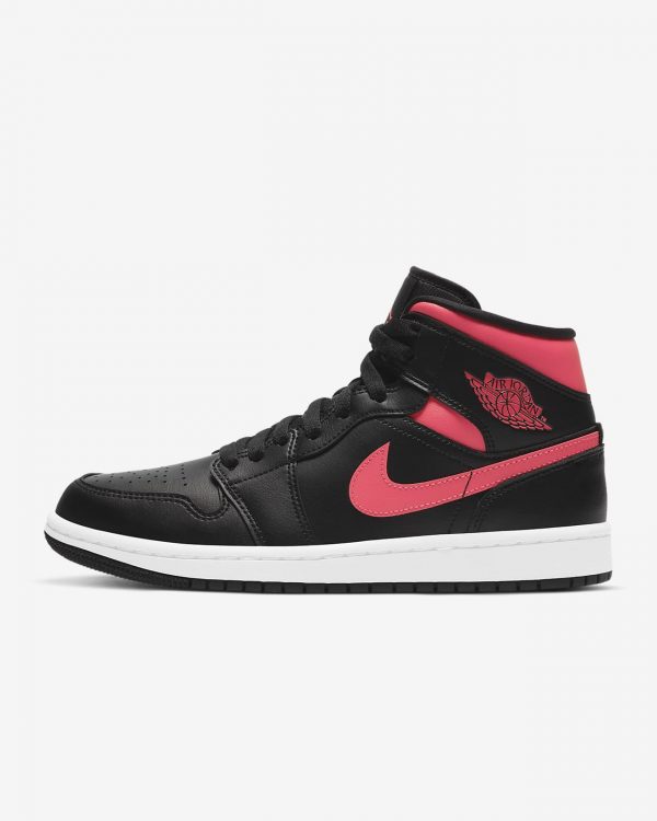Air Jordan 1 Mid Women's Shoe Siren Red BQ6472-004
