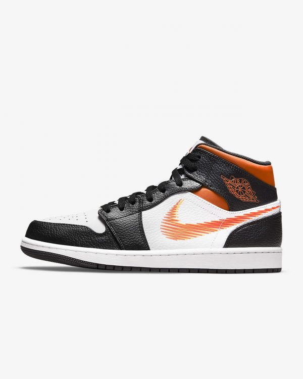 Air Jordan 1 Mid Men's Shoes  Total Orange DN4929-100
